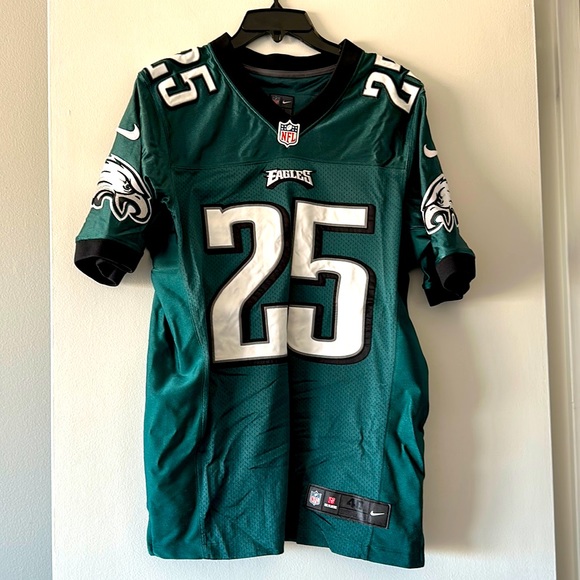 Nike Shirts Authentic Philadelphia Eagles Jersey Number 25 Poshmark